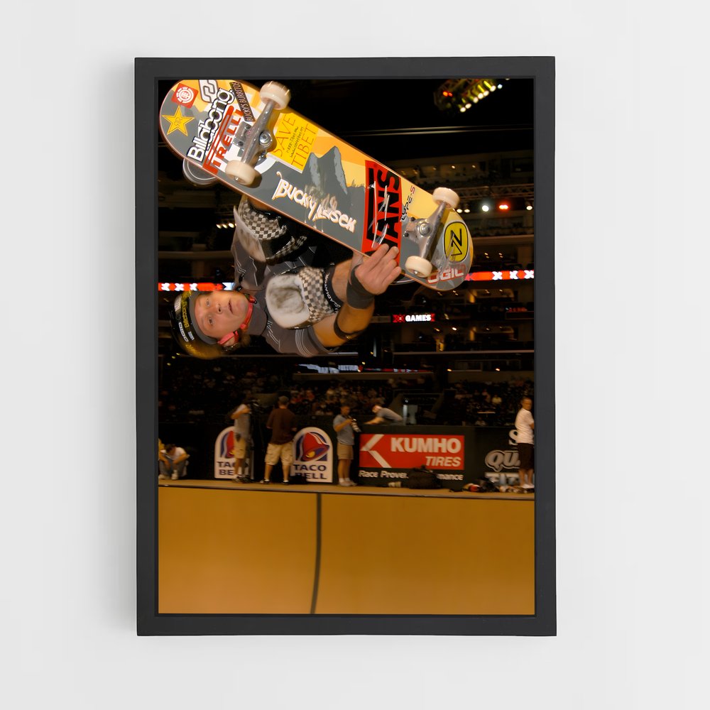 Poster Trickster des Rues – affiche Skateboard (vue 2)